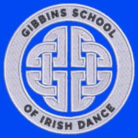 Gibbins Irish dance - Russell Ladies Authentic Zip Hooded Sweatshirt Design